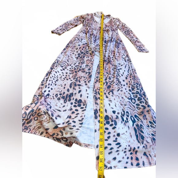 Venus Sexy Long Leopard Romper with Mock Neck and Strappy Detail, NWOT, XS - Picture 16 of 16